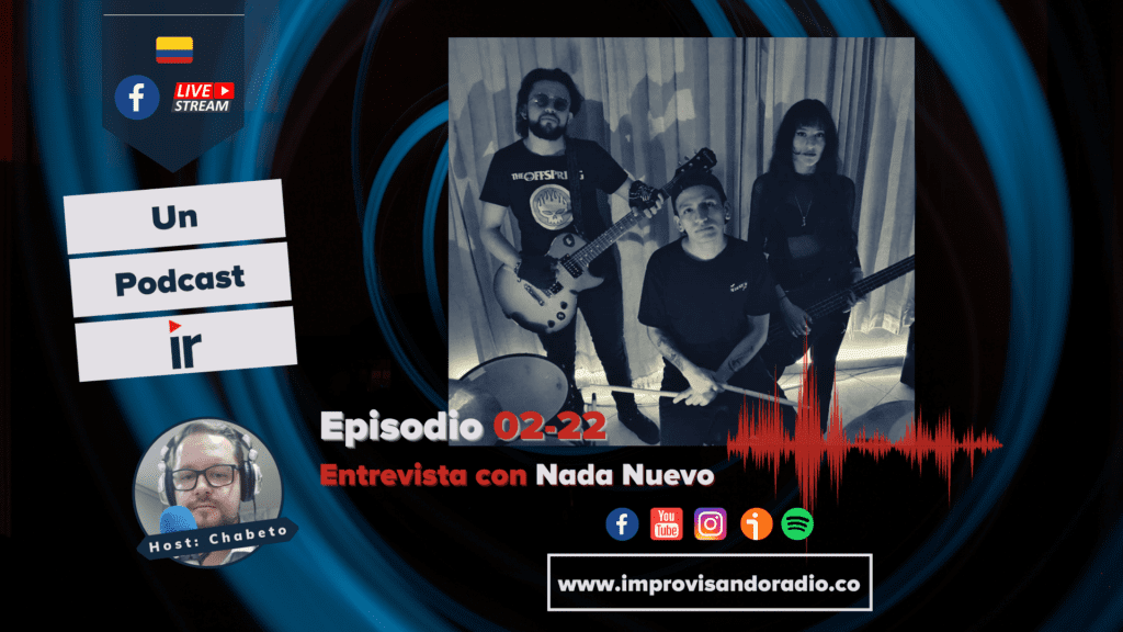 Flyer Un Podcast IR con Nada Nuevo