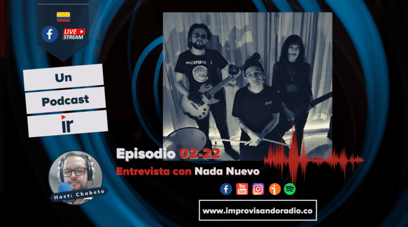 Flyer Un Podcast IR con Nada Nuevo