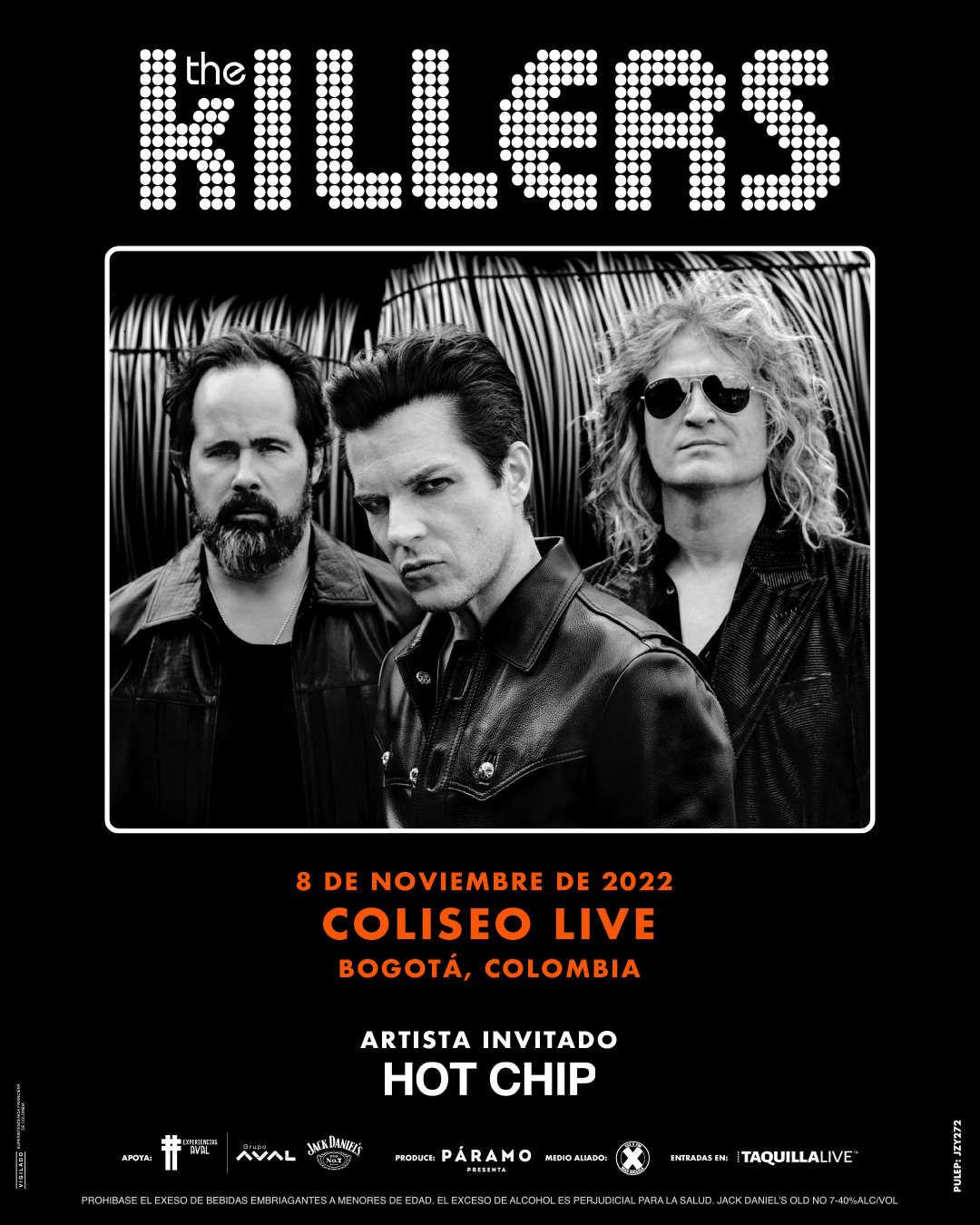 The Killers y Hot Chip en Bogotá