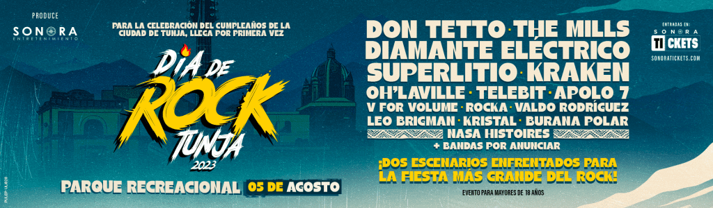 DIA DE ROCK, Tunja 2023