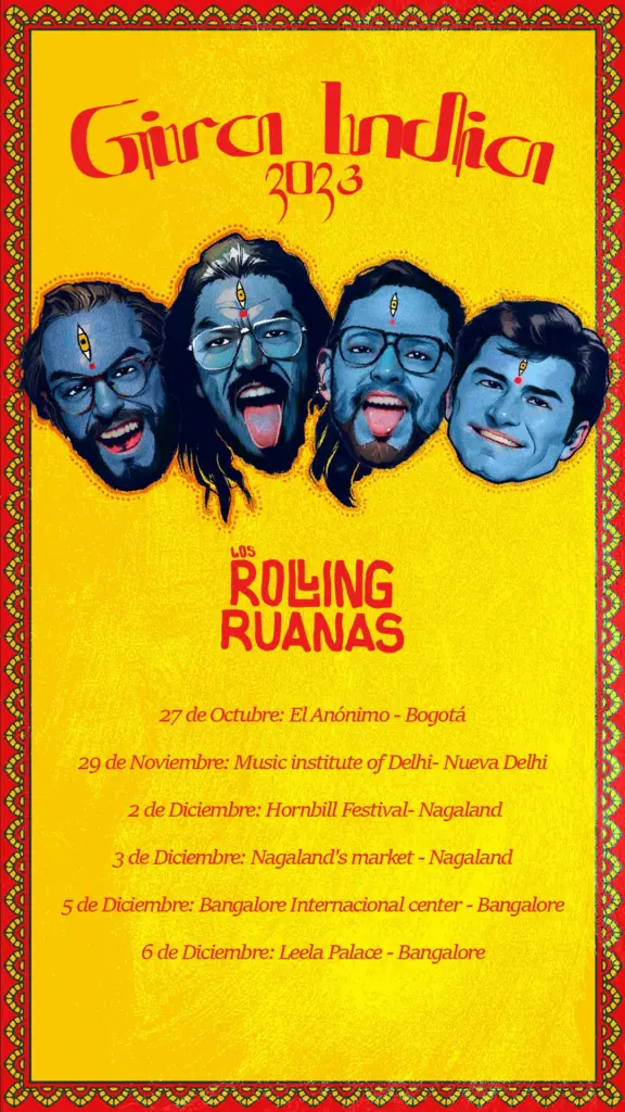 Los Rolling Ruanas Se Llevan La Carranga Para La India