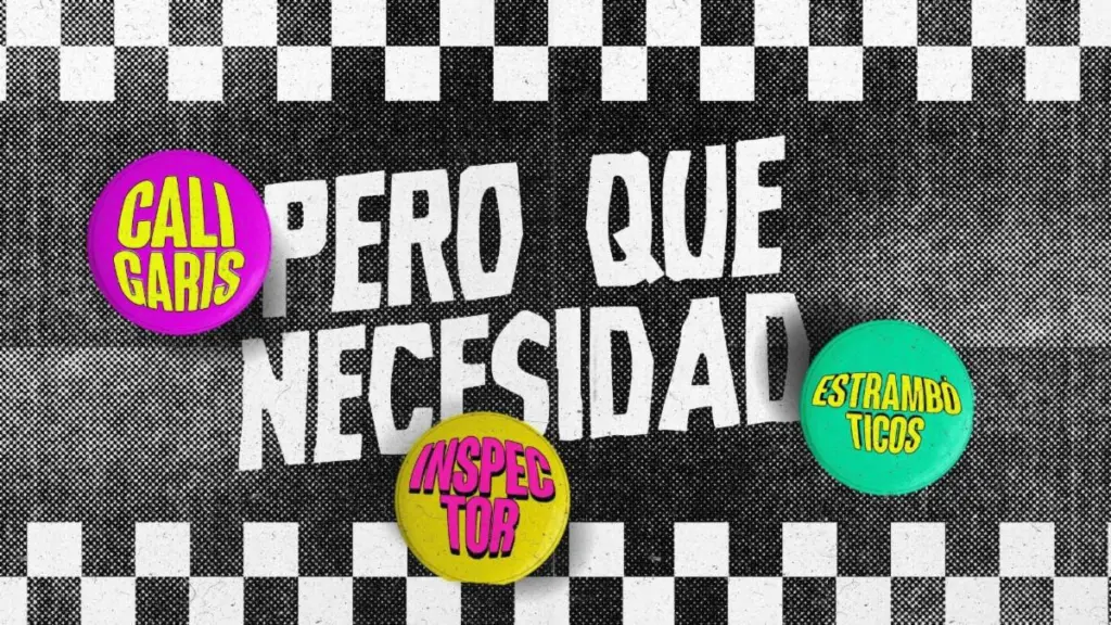 LOS CALIGARIS Presentan una reversión de “Pero Qué Necesidad” del gran Juan Gabriel, junto a ﻿“Inspector" y “Estrambóticos”